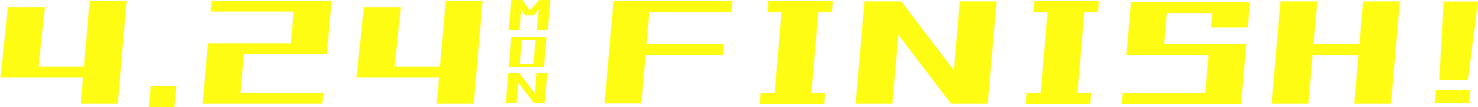 4.24 MON FINISH!